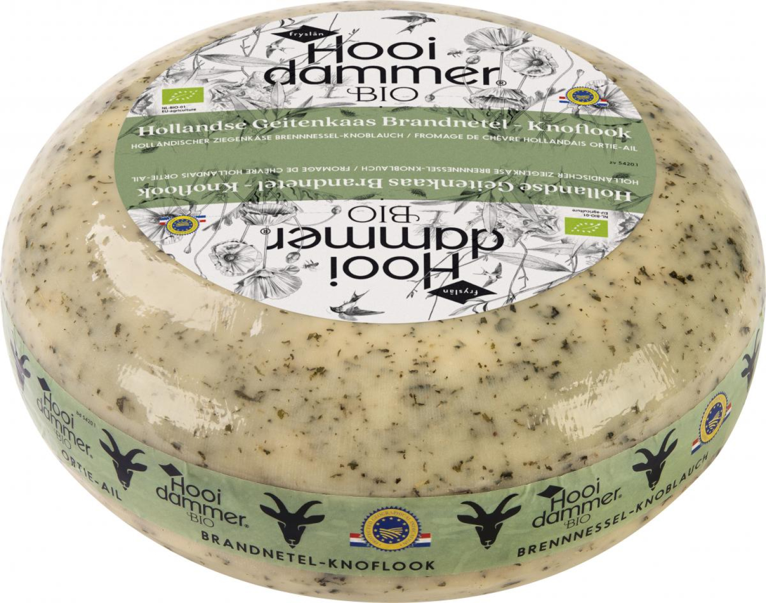 Ziegenkäse Brennnessel Knoblauch