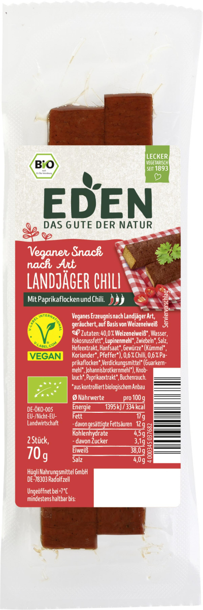 Eden Veganer Snack, 70 g Stück