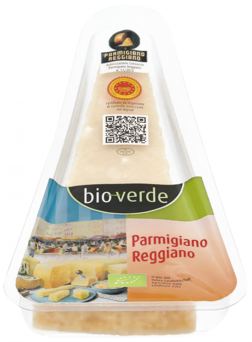 bio-verde Parmigiano Reggiano Originale D.O.P., 12