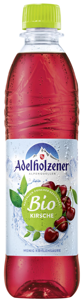 Adelholzener Alpenquellen Kirsche, 0,5 ltr PET-Pfa