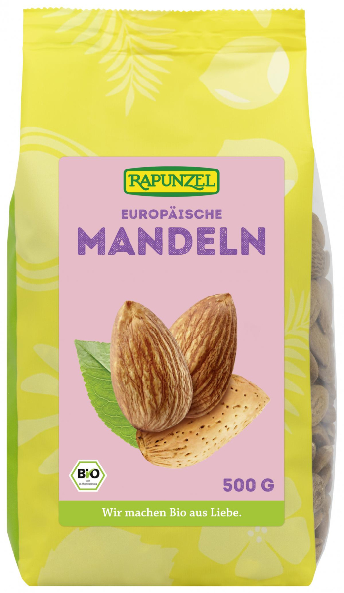 Rapunzel Europäische Mandeln, 500 gr Packung