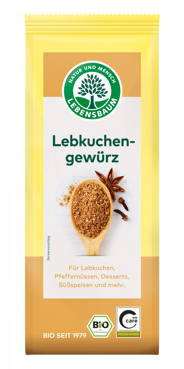 Lebensb Lebkuchengewürz, 50 gr Packung