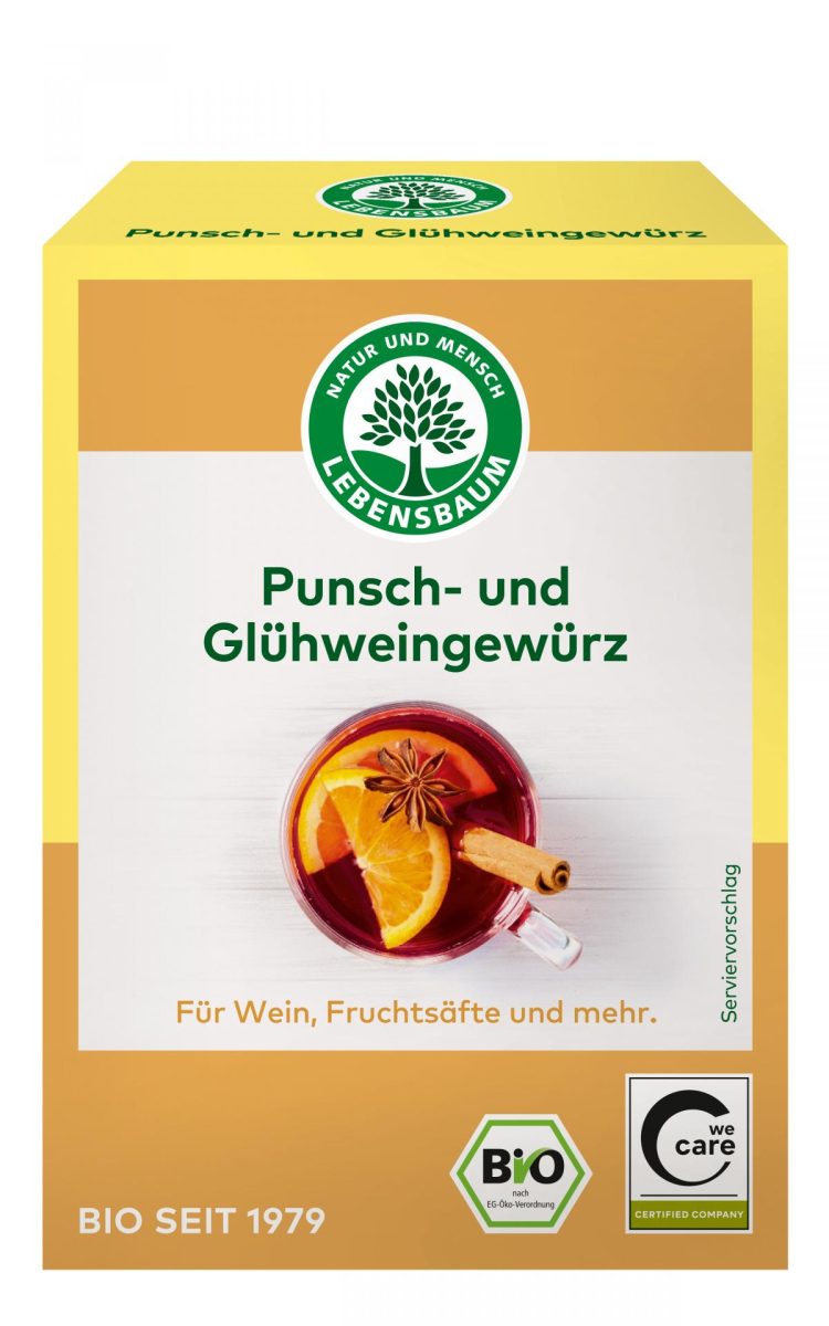 Lebensb Punsch- und Glühweingewürz, 10 gr Packung