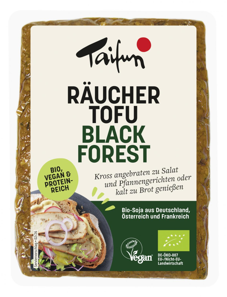 Taifun Tofu Black Forest, 200 gr Packung