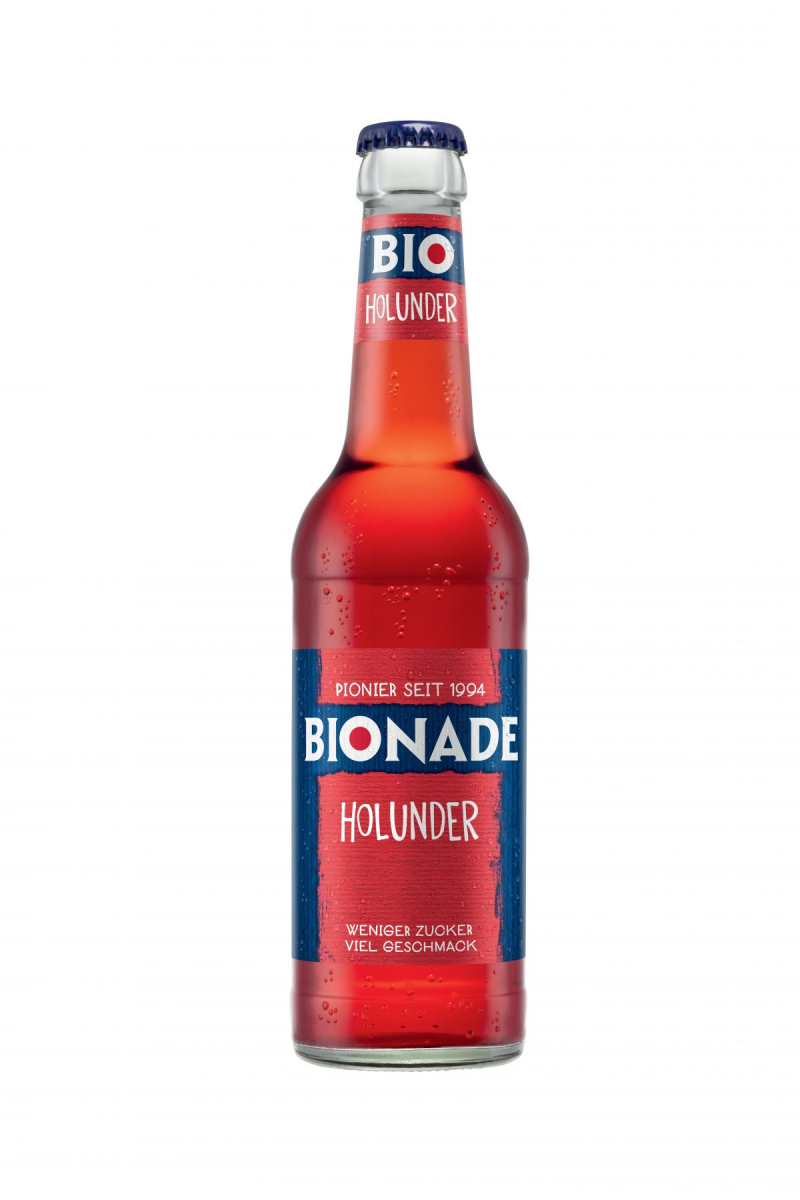 Bionade Holunder, 0,33 ltr Flasche