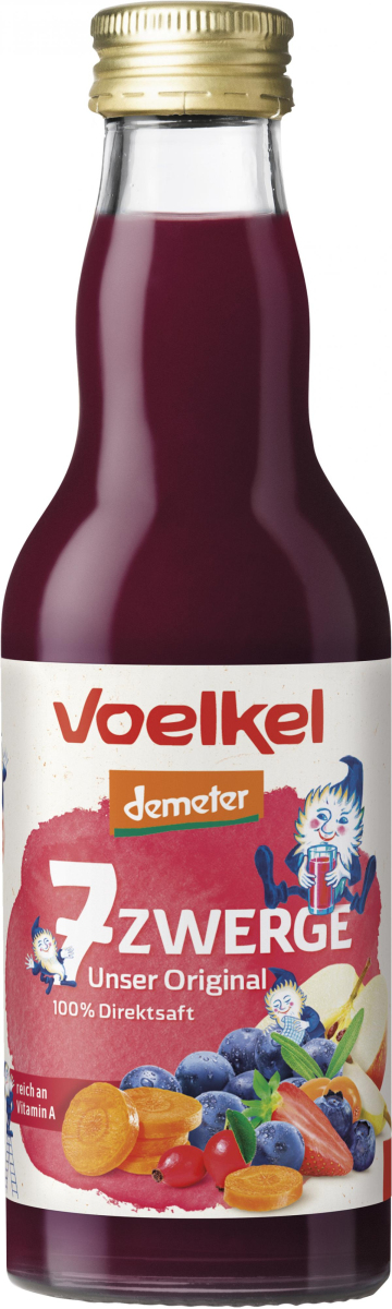 Voelkel 7 Zwerge Kindersaft Unser Original, 0,2 lt