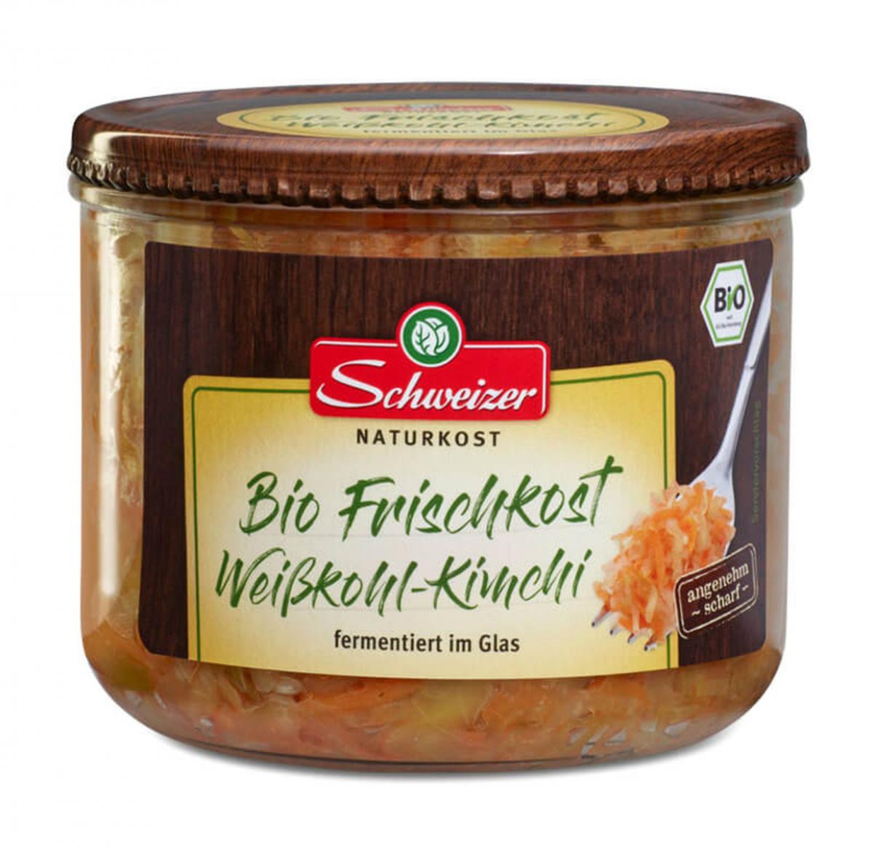 Frischkost Kimchi im Glas mit Weißkohl 410 g