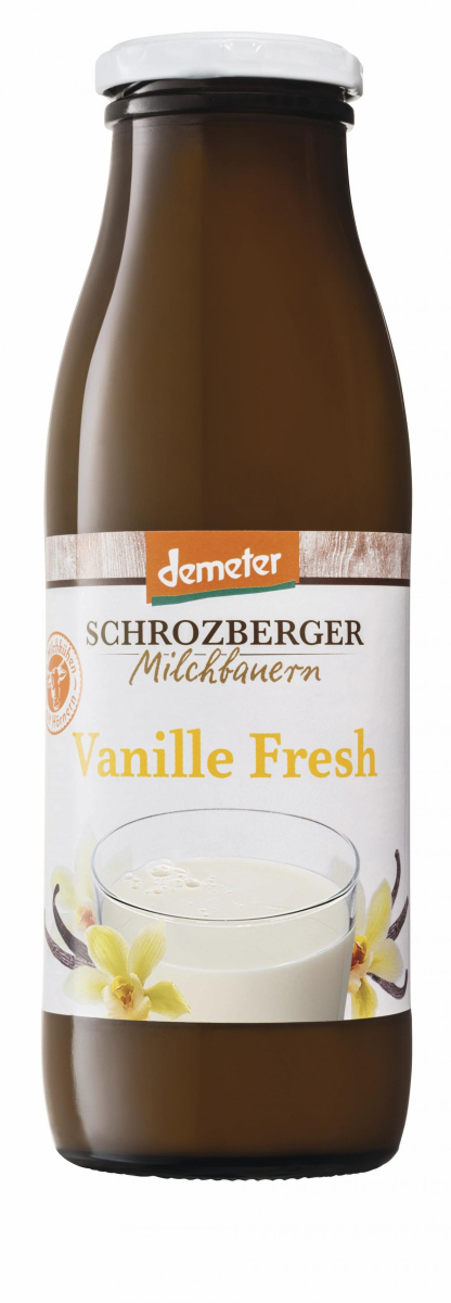 Schrozberg Milchbauern Vanille fresh, 500 gr Flasc