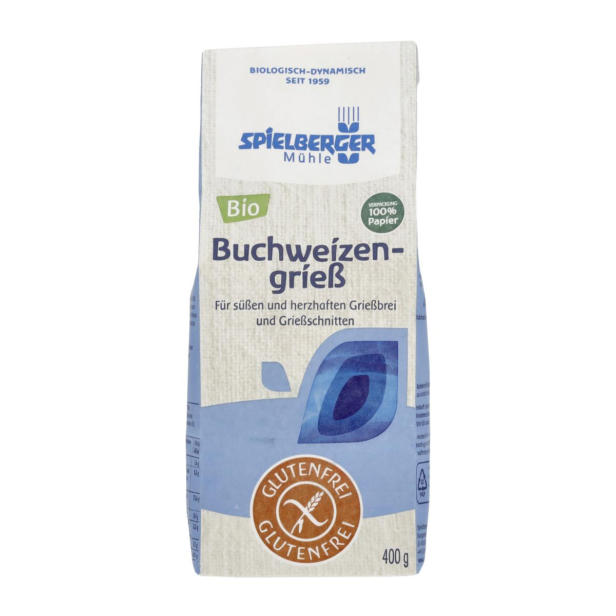 Spielberger Glutenfreier Buchweizengrieß, 400 gr.
