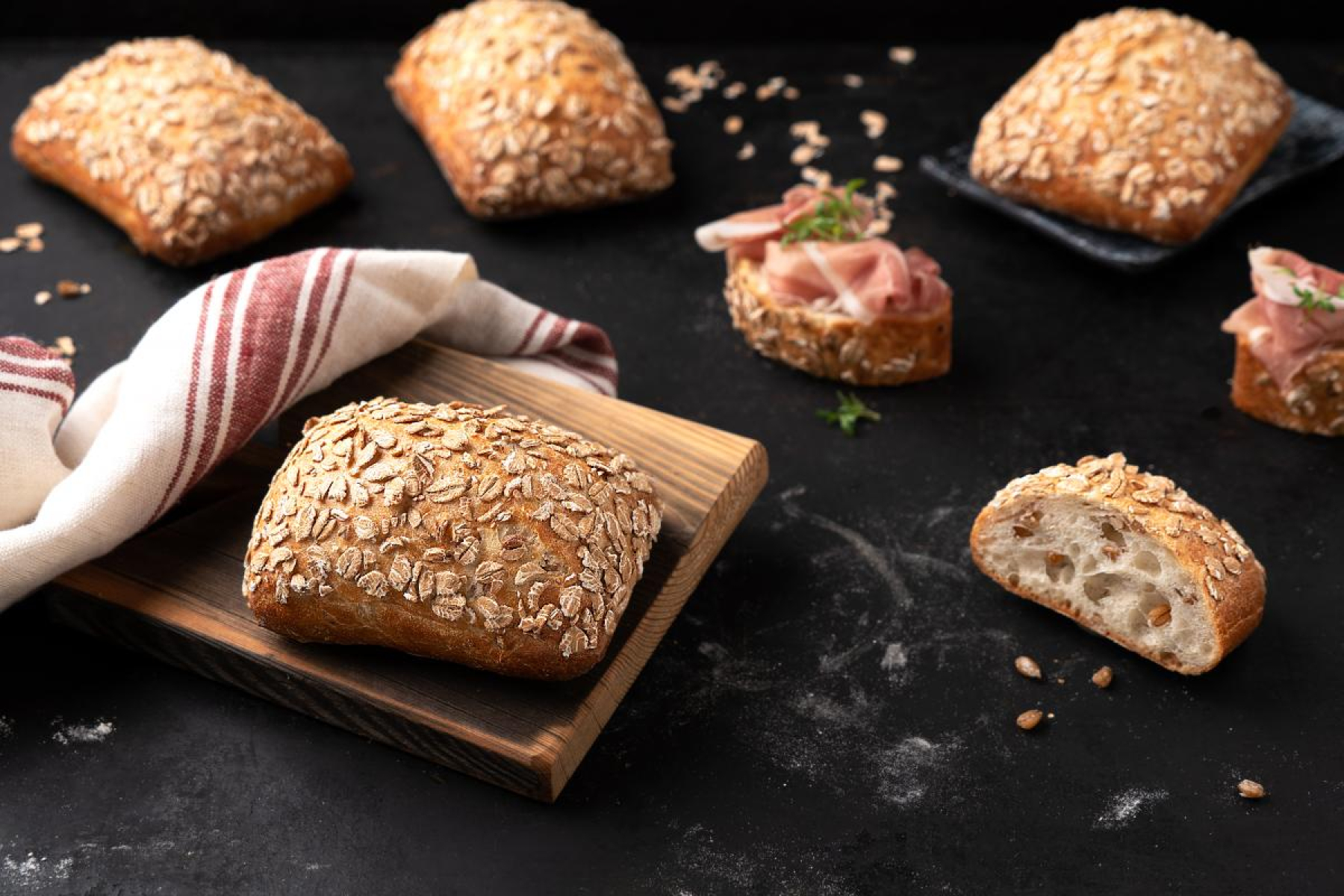 Frischkeimbrötchen