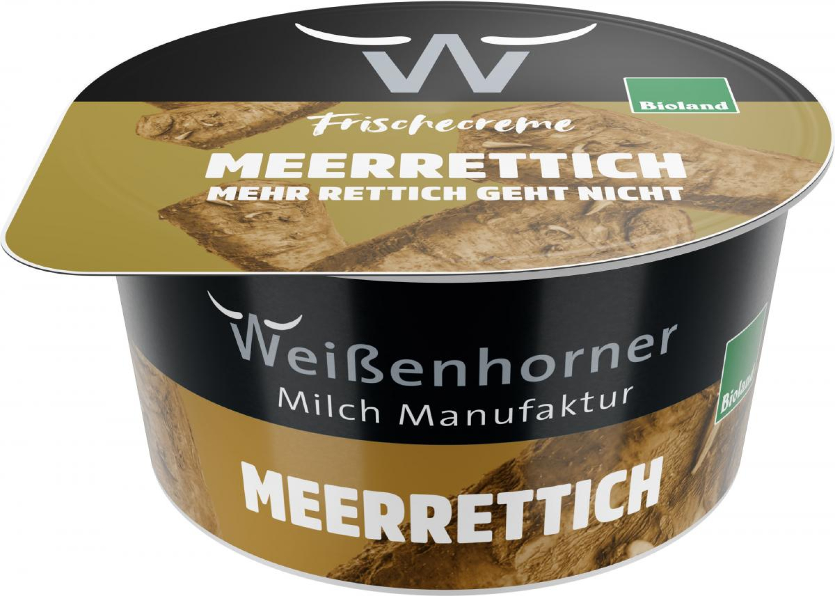 Meerrettich-Creme 150 g, Kuh/Milchmischerz.Weißen
