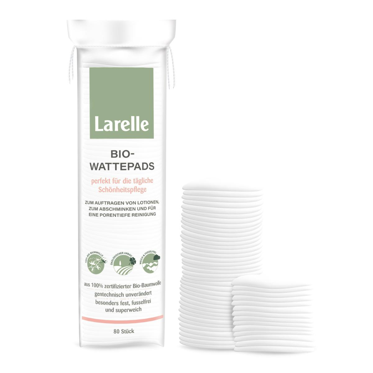 Larelle Bio-Wattepads, 80 St Packung