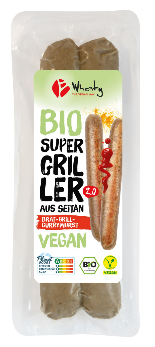 Wheaty Super Griller 2.0, 180 g Stück