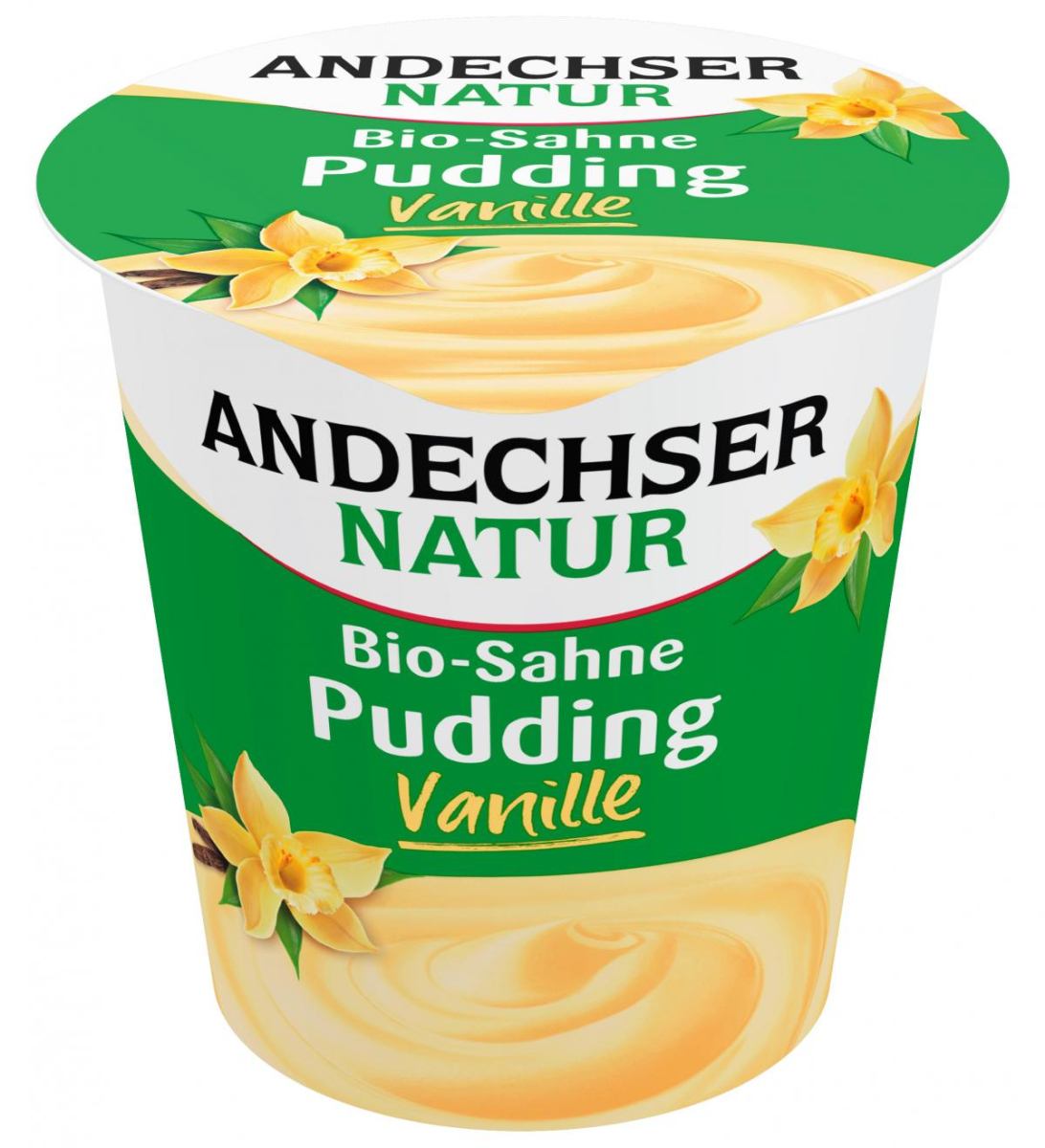 Andechser Natur Sahnepudding Vanille, 150 gr K3-Be