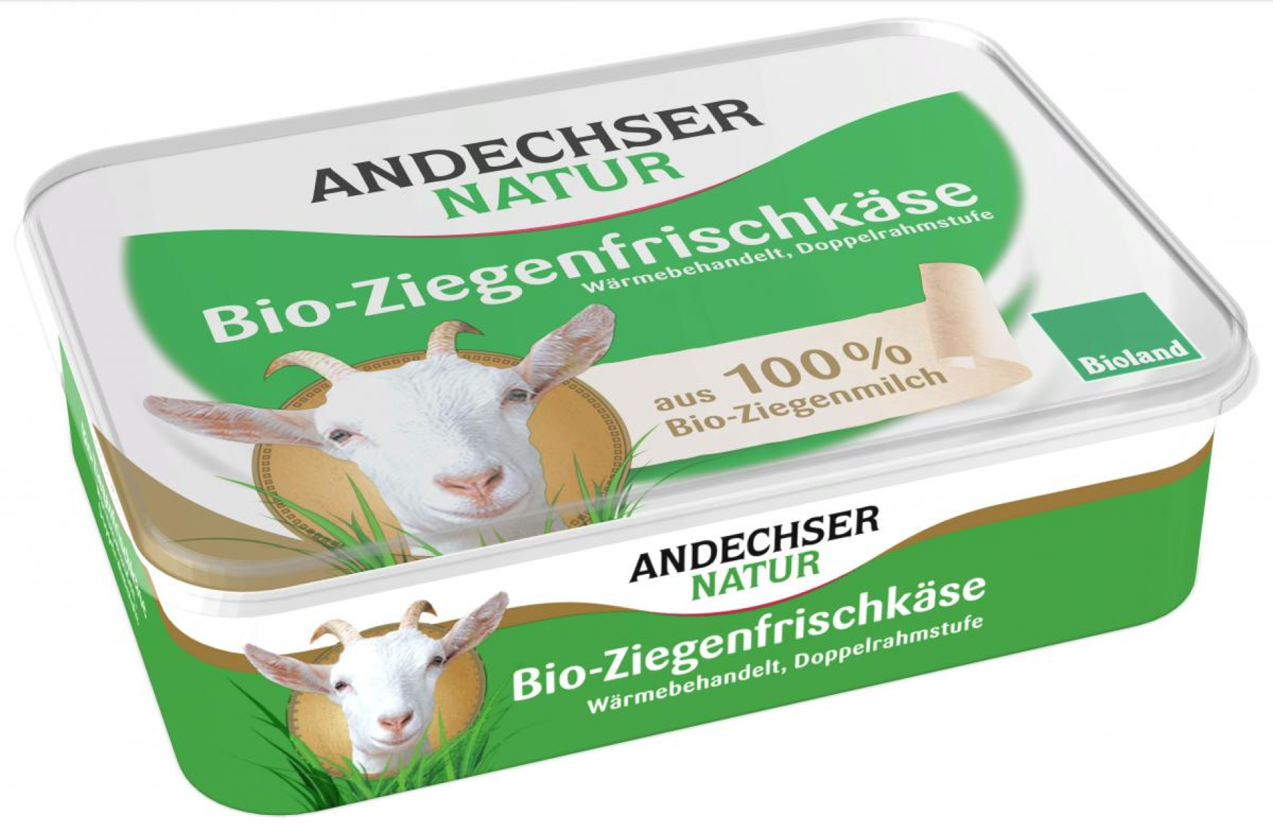 Andechser Natur Ziegenfrischkäse 65%, 150 gr Beche