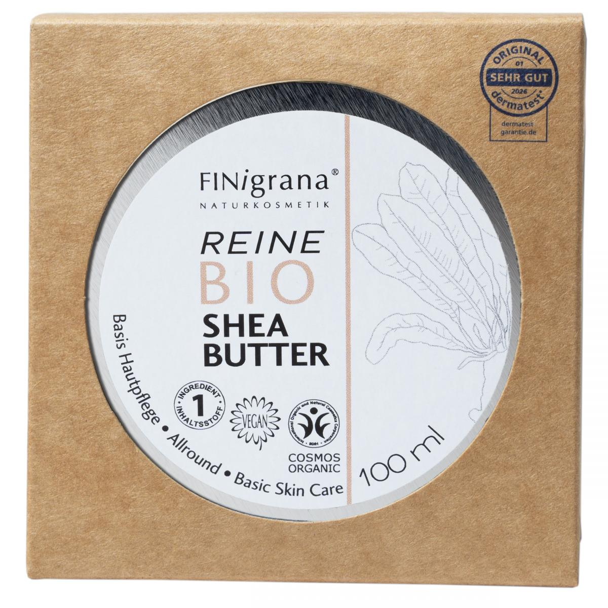 Reine Bio Shea-Butter Körperbutter, 100g