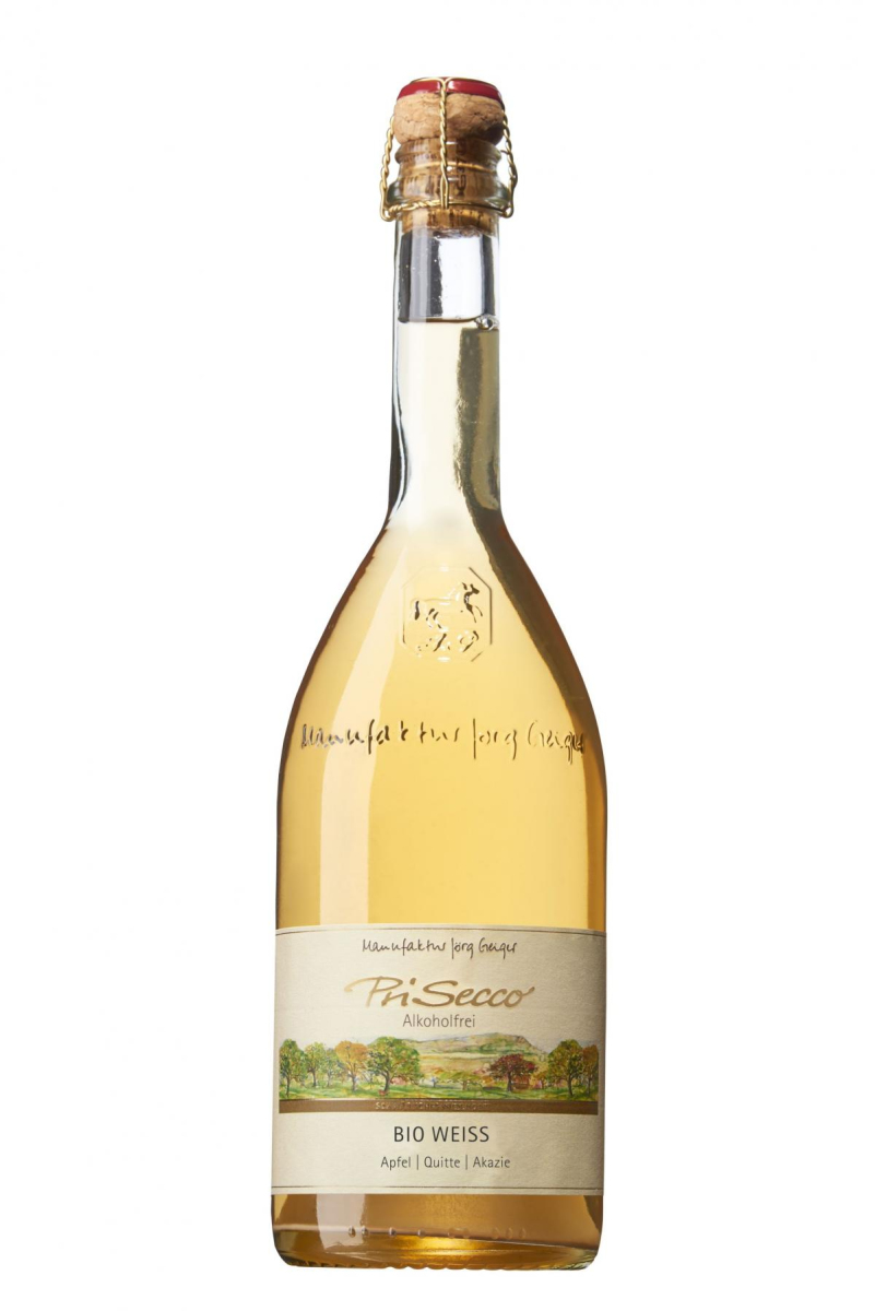 Bio PriSecco 0,75 l "Bio-Weiss" - alkoholfrei