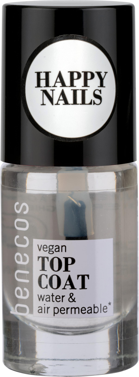 benecos Nail Polish crystal, 5 ml Flasche