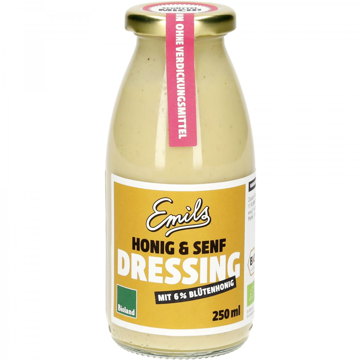 Emils Feinkost Honig & Senf Dressing, 250 ml Flasc