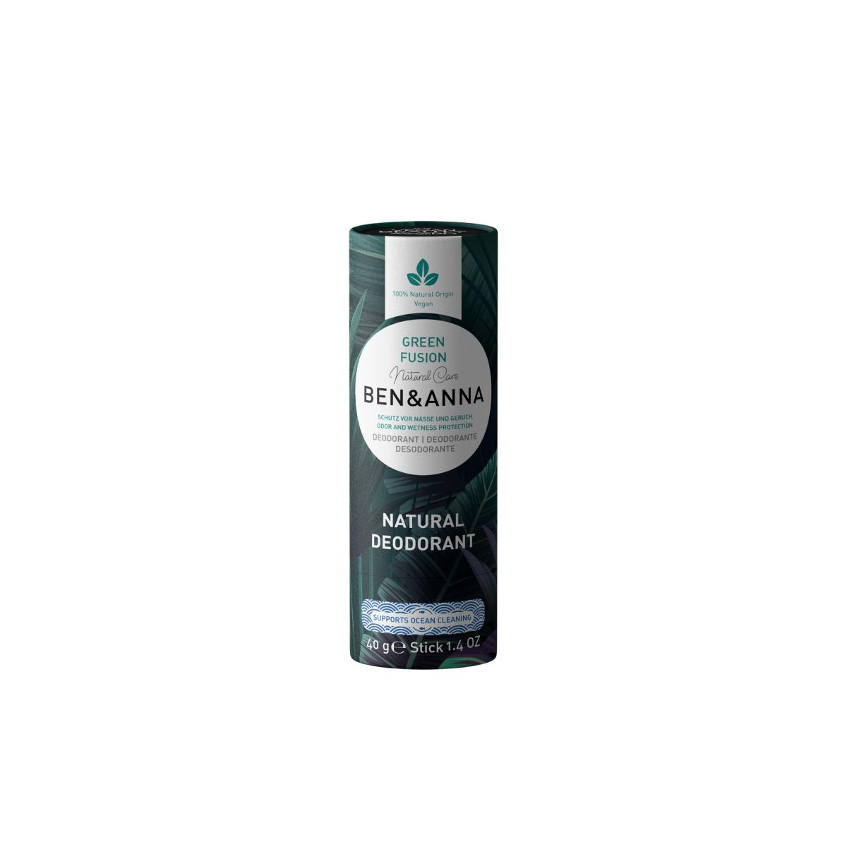 Ben & Anna Deo Green Fusion, 40 gr Spender
