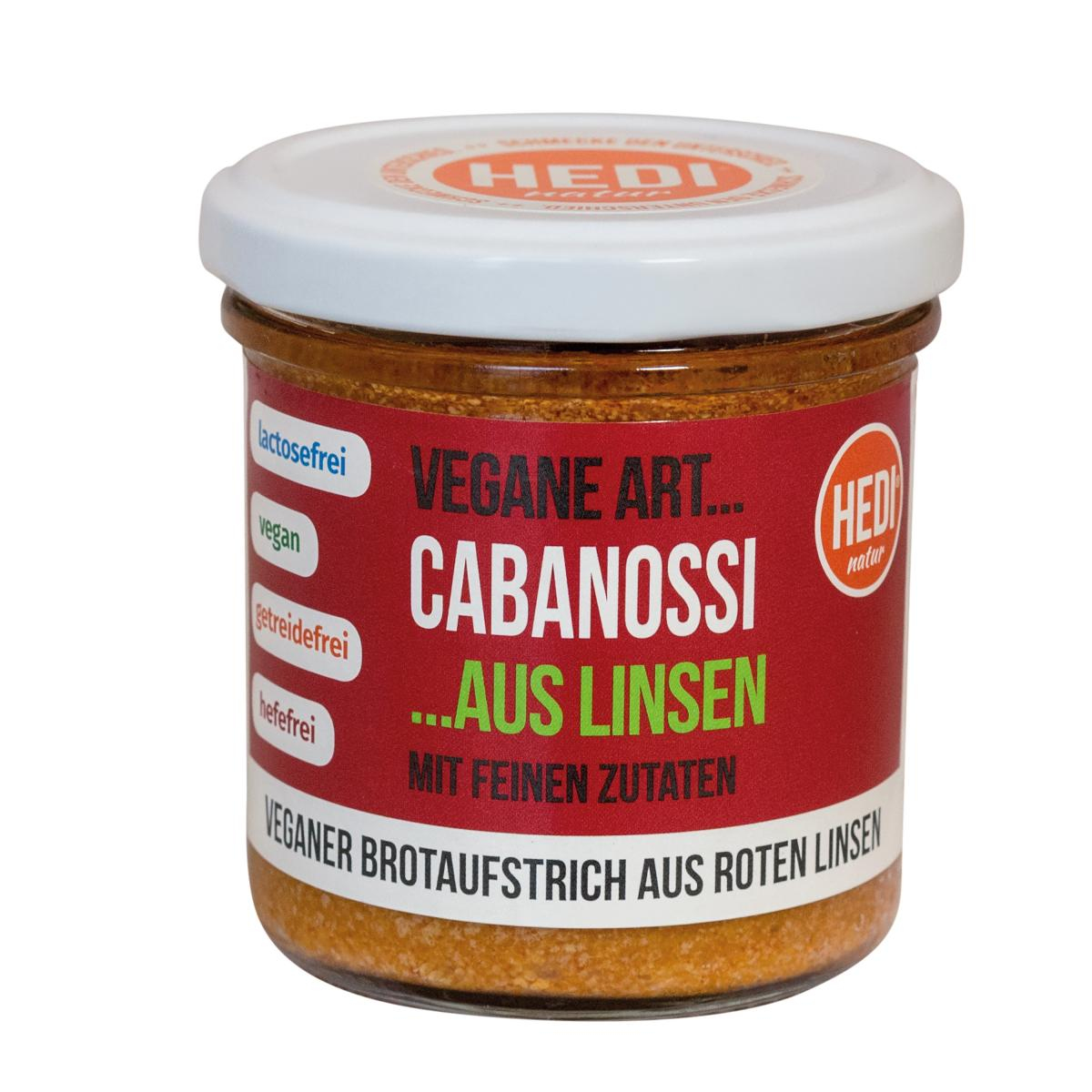HEDI Naturkost Vegane Art... Cabanossi, 140 gr Gla