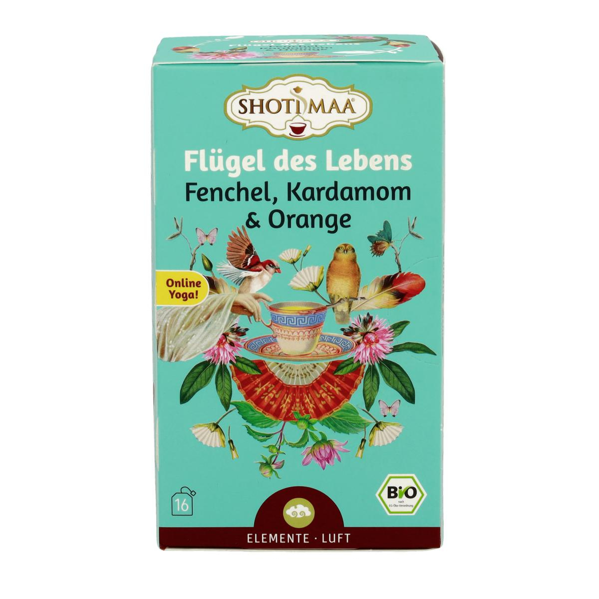 Shoti Maa Flügel des Lebens,  Fenchel, Kardamom &
