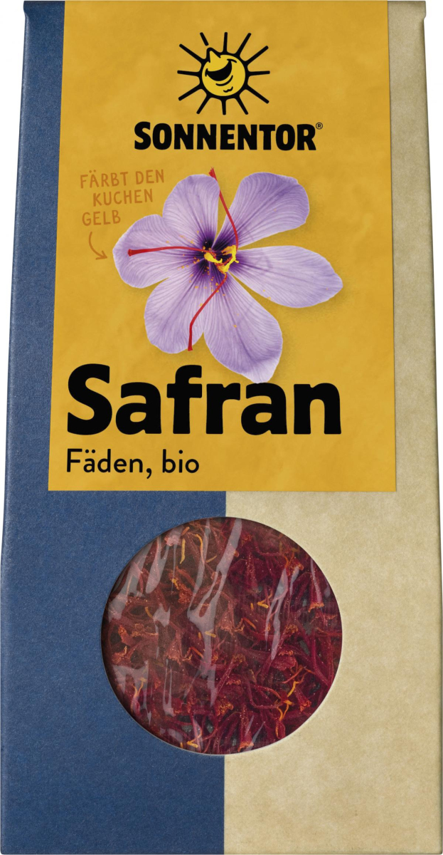 Sonnentor Safranfäden, 0,5 gr Packung