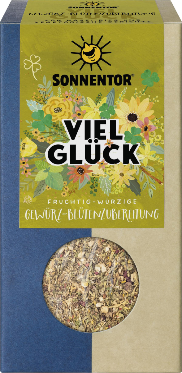Sonnentor Glücks Gewürz-Blüten-Zubereitung, 35 gr