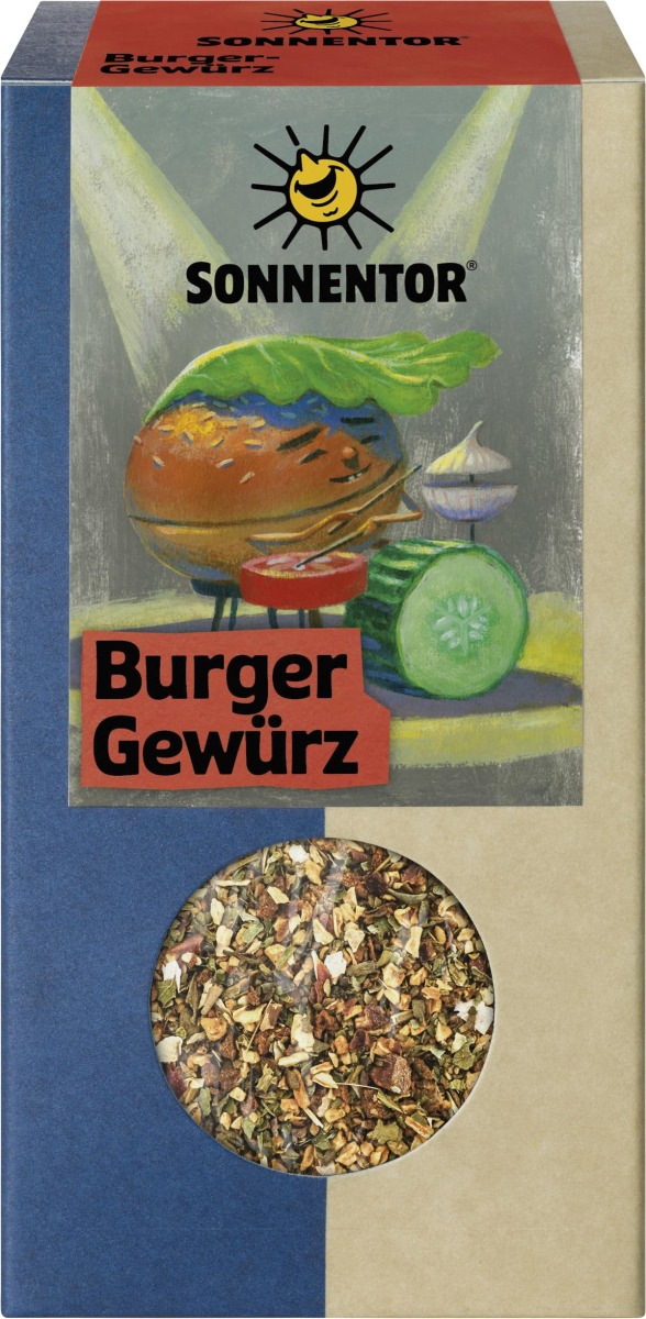 Sonnentor Burger-Gewürz, 60 g Packung