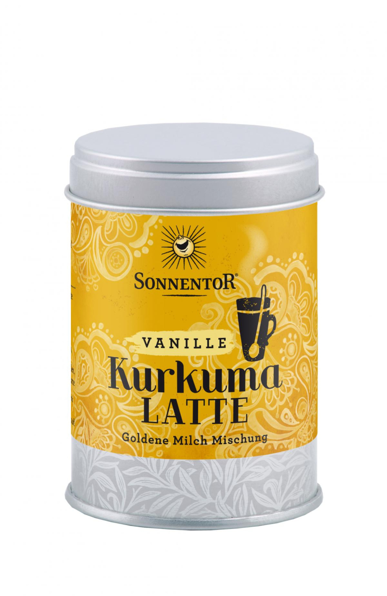 Sonnentor Kurkuma-Latte Vanille - Goldene Milch, 6