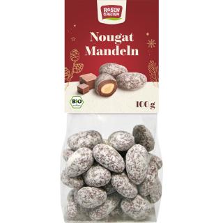 Rosengarten Nougat-Mandeln, 100 gr Beutel