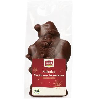 Rosengarten Weihnachtsmann Zartbitter, 80 gr Stück