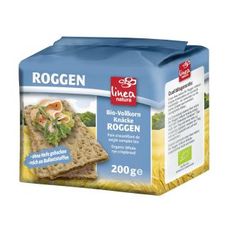 linea natura Roggen Vollkorn Knäcke, 200 gr Packun
