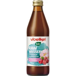 Voelkel RAW Wasserkefir Himbeere , 0,33 L Flasche
