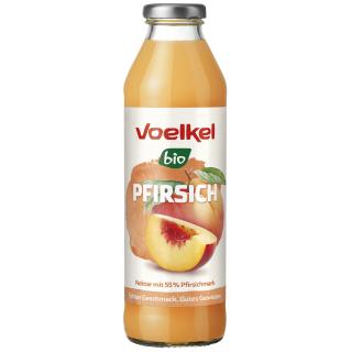 Voelkel Pfirsich Nektar, 0,5 L Flasche