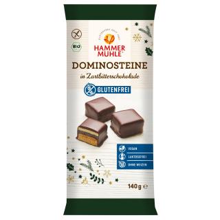 Hammermühle -glutenfrei- Dominosteine Zartbitter,