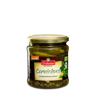 Schweizer Cornichons, 330 gr Glas (190 gr)