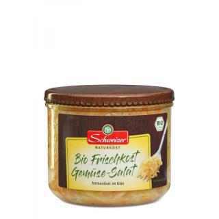 Frischkost Gemüse-Salat, 410g Glas