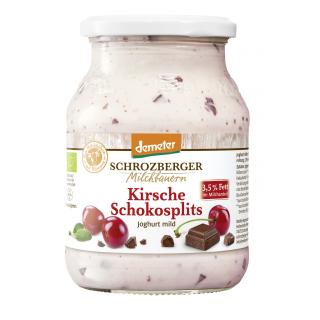 Schrozberger Milchbauern Joghurt  Kirsch-Schokospl