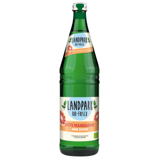 Landpark Bio-Quelle Rote Mandarine, 0,75 L Flasche