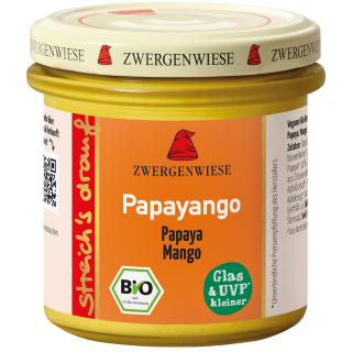Zwergenwiese streichs drauf Papayango, 135 g Glas