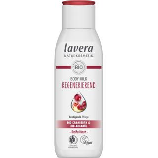 lavera Body Milk Regenerierend, 200 ml Flasche