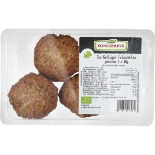 Königsh Geflügel-Frikadelle, 3 Stück 240 gr Packun