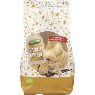 dennree Vanille Kipferl, 125 g Packung