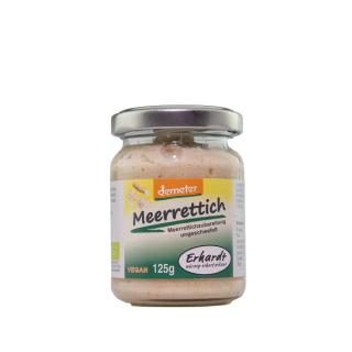 Erhardt Demeter Meerrettich, 125 gr Glas