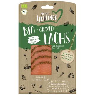 Meine Lieblinge Mein Lieblings Bio Graved Lachs, 8