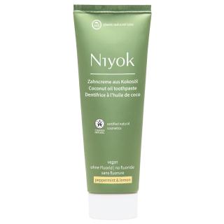 Niyok GmbH Zahncreme aus Bio-Kokosöl Pfefferminze