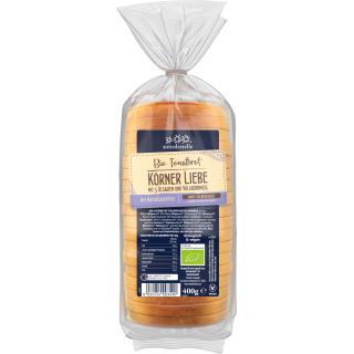 Sottolestelle Toastbrot Körner Liebe, 400 g Packun