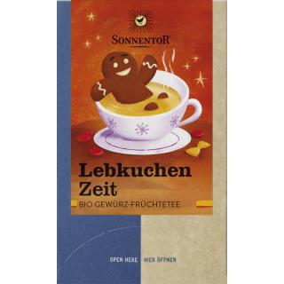 Sonnentor Lebkuchen Zeit, 1,8 gr, 18 Btl Packung