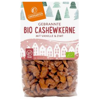 Landgarten Gebrannte Cashewkerne, 150 g Packung